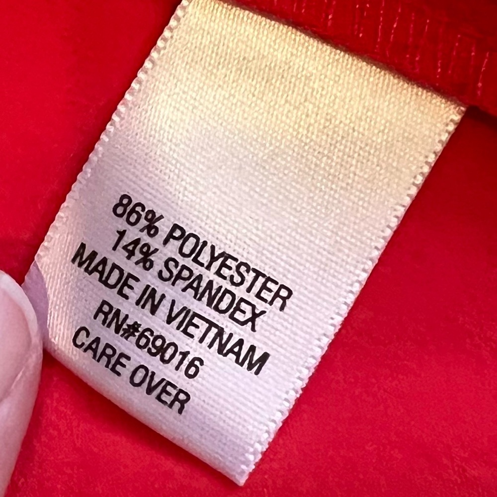 Laura Ashley- Red/ Pink Jacket- Petite Med - Picture 3 of 10